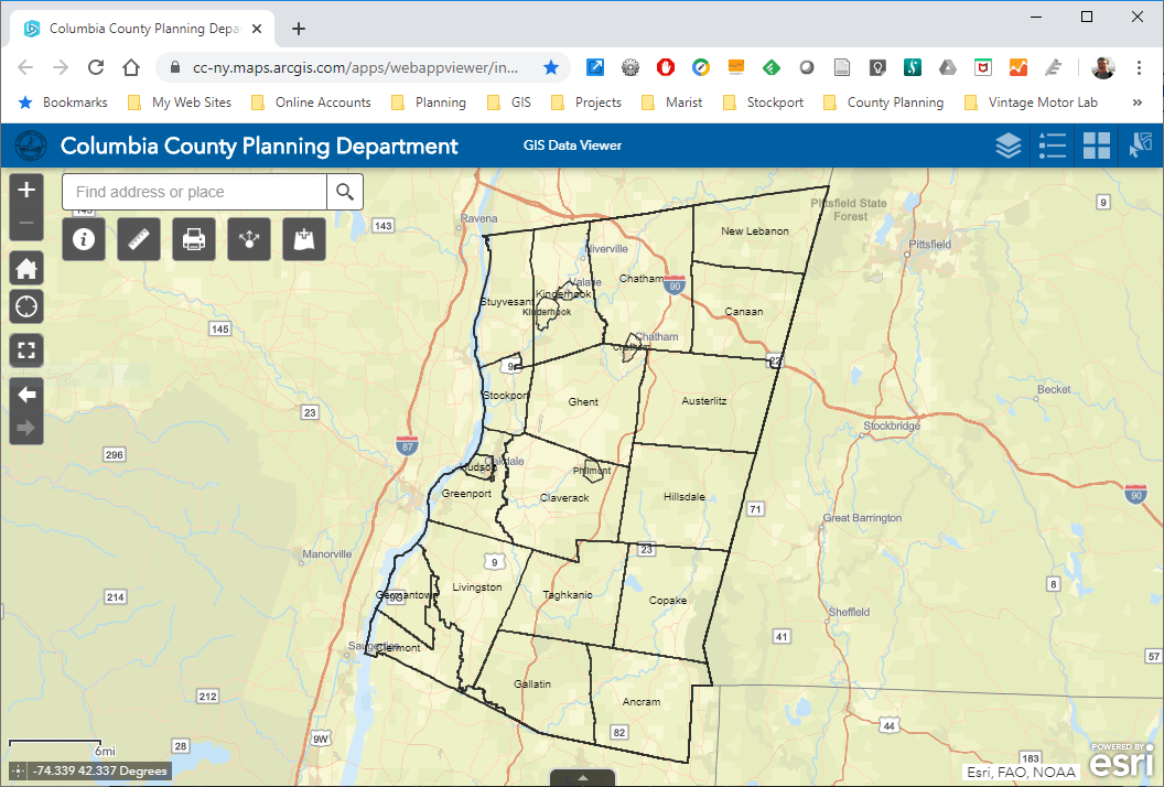 Columbia County GeoData